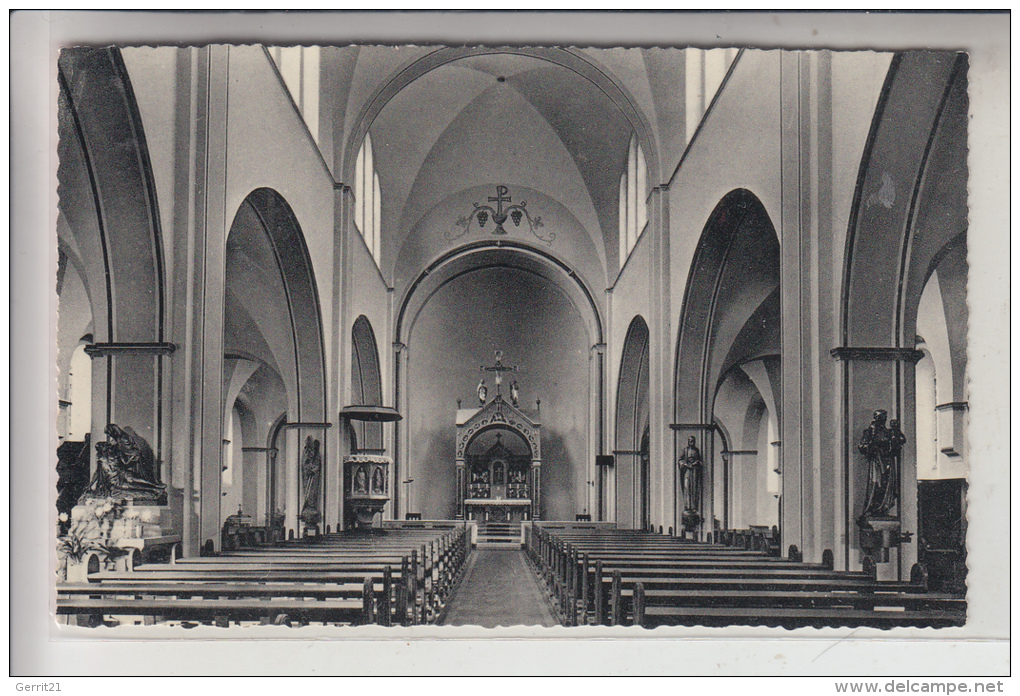 5787 OLSBERG, Kath. Kirche St. Nikolaus, Innenansicht - Meschede