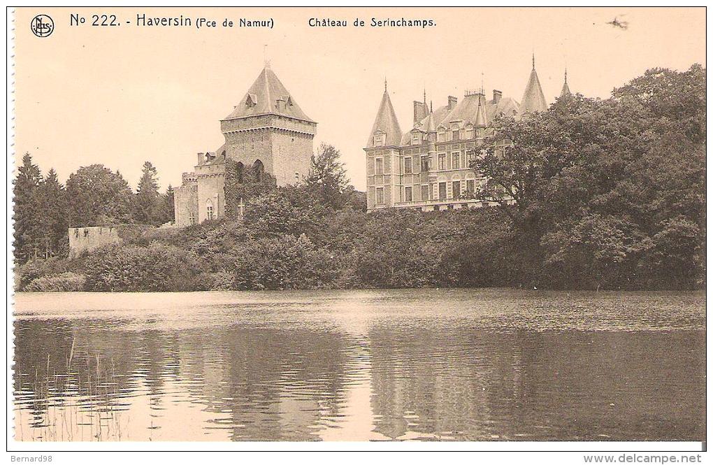 NA498 - HAVERSIN: Château De Serinchamps - Autres & Non Classés