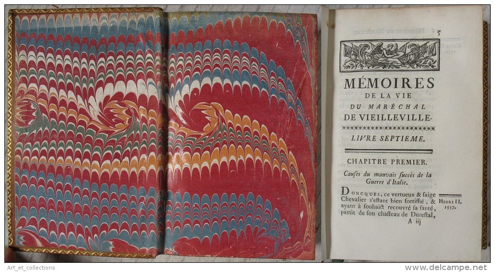 Mémoires Du Maréchal De Vieilleville / 4 Tomes Sur Cinq En 1ère Édition De 1757 - 1701-1800