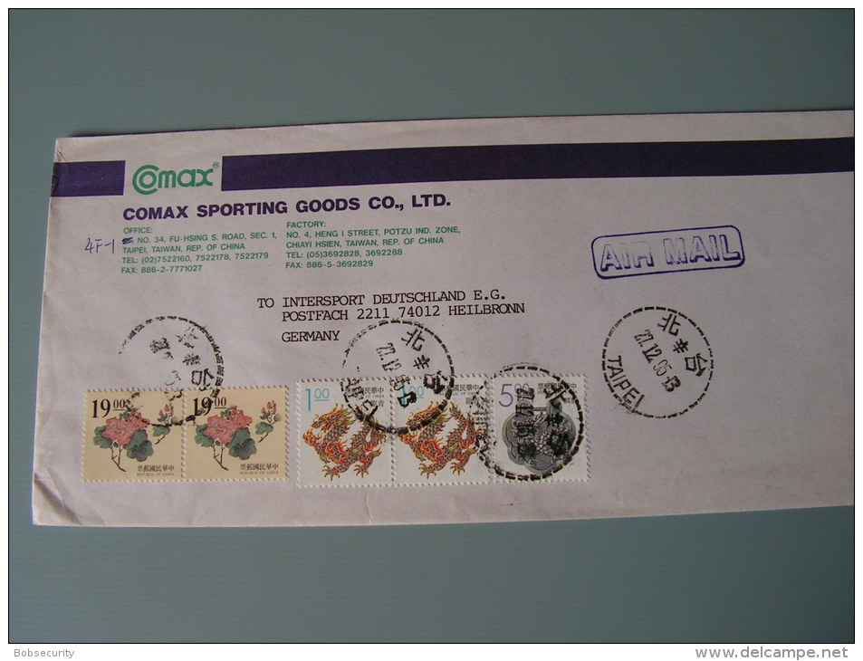 == Taiwan Cv. 2003 - Storia Postale