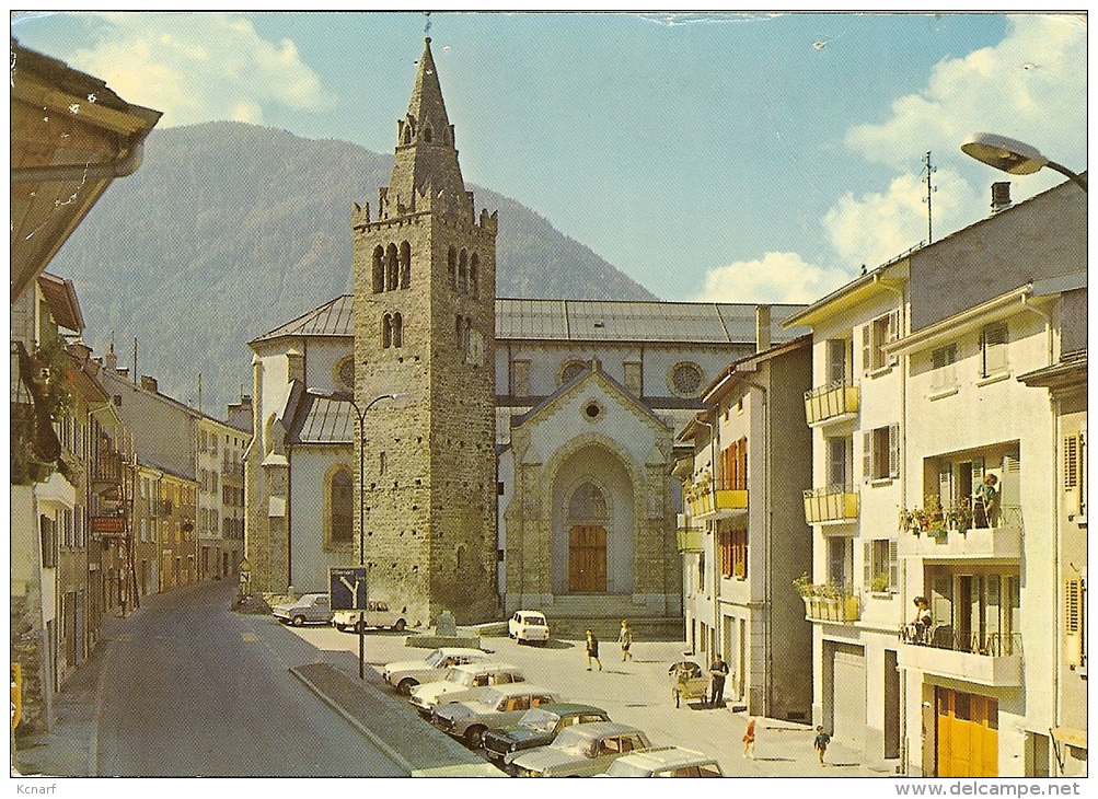 CP De Orsières " Place Et église " - Orsières