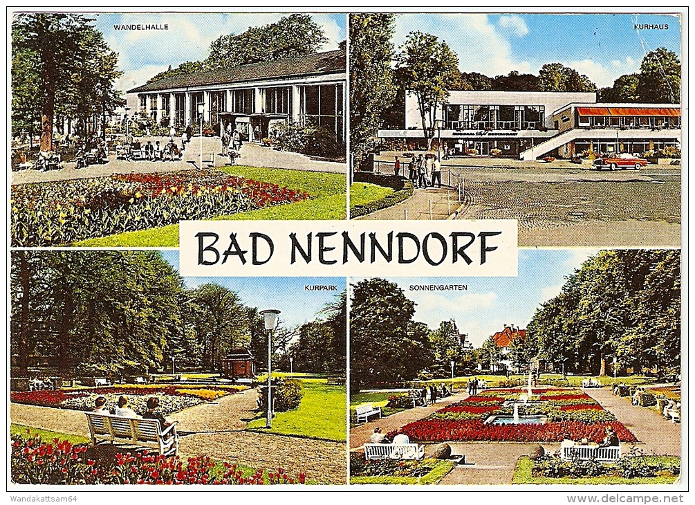 AK 13907 BAD NENNDORF Mehrbildkarte 4 Bilder 16. 3. 73 - 19 3052 BAD NENNDORF Ma Werbestempel BAD NENNDORF Rheuma Wirbel - Bad Nenndorf