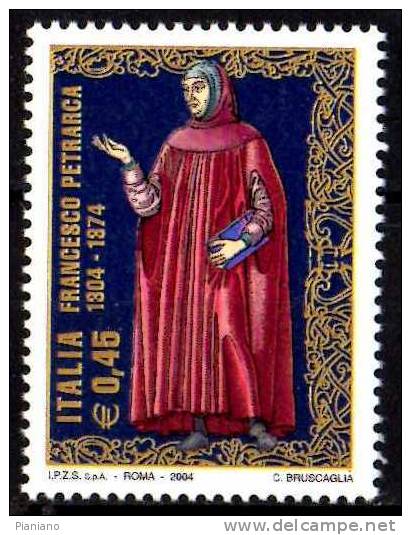 PIA - ITALIA - 2004 : 700° Della Nascita Di Francesco Petrarca    - (SAS  2746) - 2001-10:  Nuovi