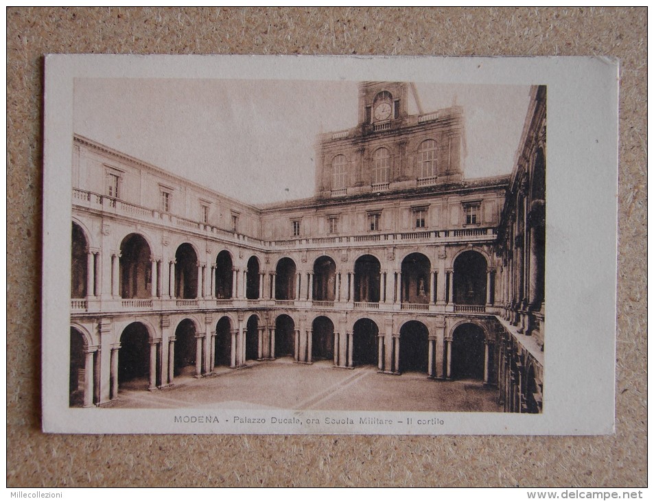 Mo1006) Mobena - Palazzo Ducale Ora Scuola Militare - Il Cortile - Modena