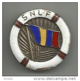 EPINGLETTE /  SNLF / RELIEF + EMAILLER / SOCOIETE NAUTIQUE DU LEMAN FRANCAIS / 3 CM - Sailing, Yachting
