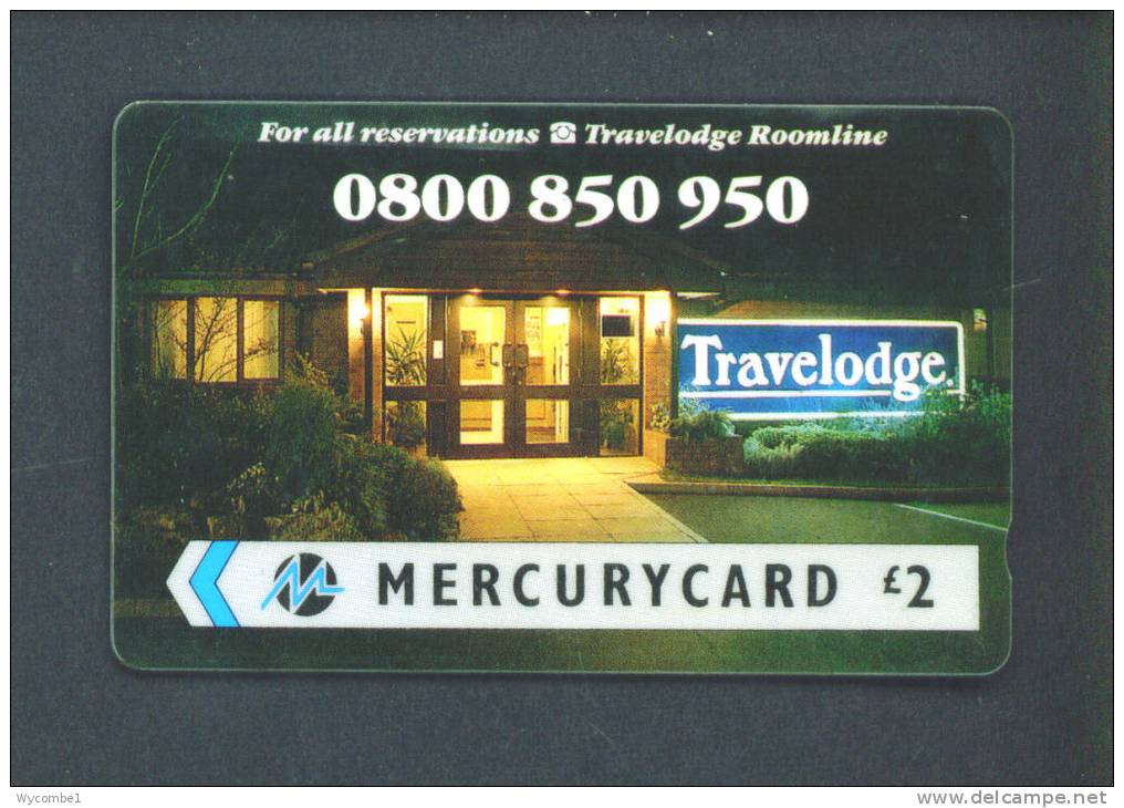 UK  -  Magnetic Phonecard/Mercurycard As Scan - [ 4] Mercury Communications & Paytelco