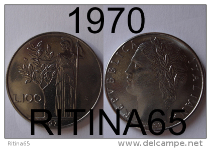 !!! 100 LIRE 1970 FDC " MINERVA " !!! - 100 Lire