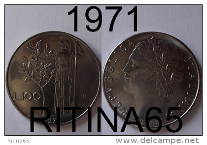 !!! 100 LIRE 1971 FDC " MINERVA " !!! - 100 Lire