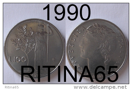 !!! 100 LIRE 1990 FDC " MINERVA " !!! - 100 Lire