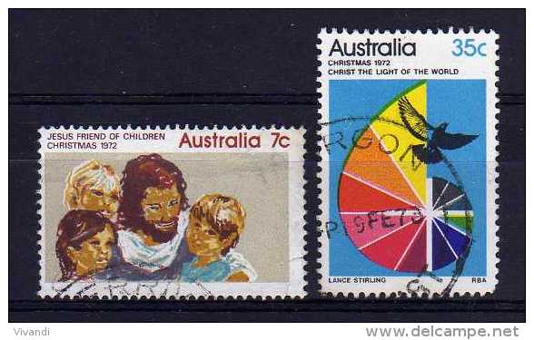 Australia - 1972 - Christmas - Used - Oblitérés