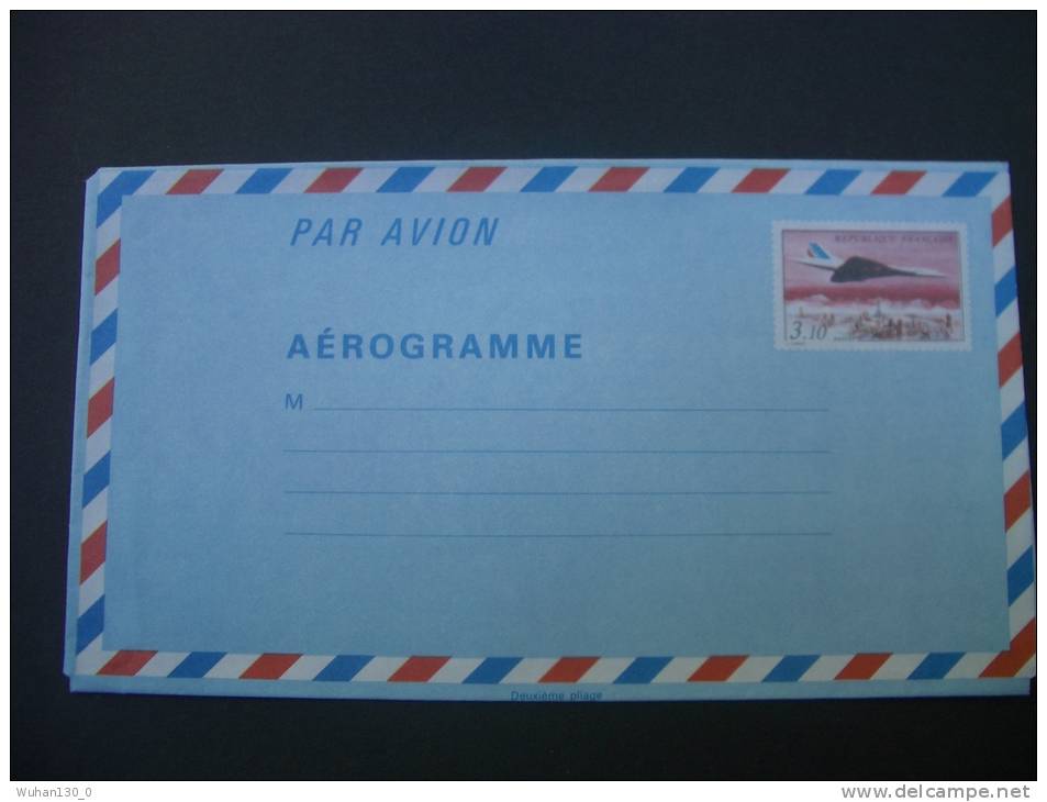 FRANCE  Entiers Postaux De 1982  "  Avion CONCORDE   "    N° 1009 - AER - Aerogramme