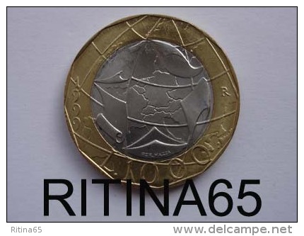 !!! 1000 LIRE 1999 FDC " ITALIA TURRITA "  !!! - 1 000 Liras