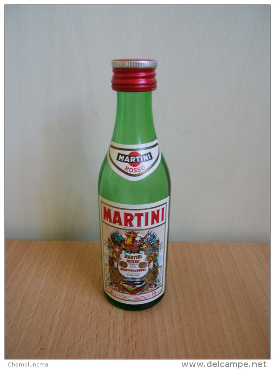 Alcool Mignonnette Vide MARTINI ROSSO - Miniatures