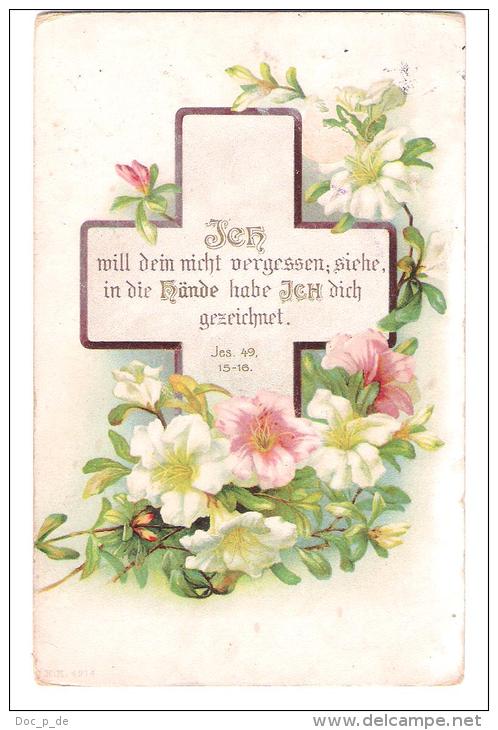 Deutsches Reich - Karte Mit Briefstempel : Mülhausen / Els - Zensur - P.K. Geprüft Und Zu Befördern - Feldpost - Briefe U. Dokumente