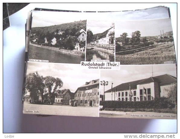 Duitsland Deutschland DDR Thüringen Rudolstadt Schwarza - Rudolstadt