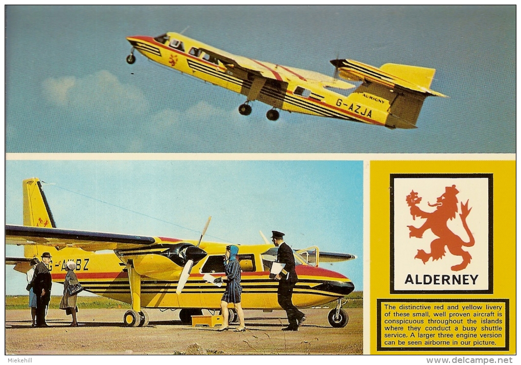 AVION -ALDERNEY-AIRCRAFT-AURIGNY-aviation - 1946-....: Moderne