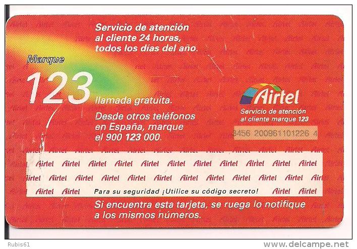 TARJETA GSM AIRTEL GSMA 015 - Airtel