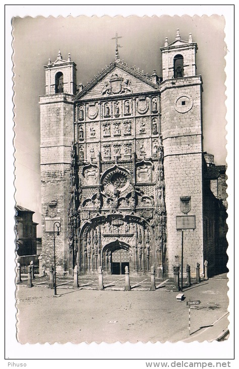 ES1097    VALLADOLID : Fachada De La Iglesia De San Pablo - Valladolid