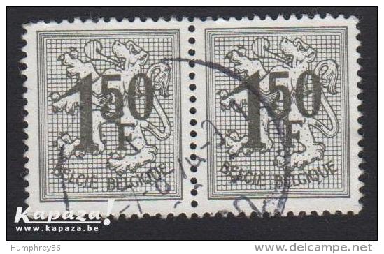 1969 - BELGIË/BELGIQUE/BELGIEN - Y&T 1518 [Leeuw/Lion/Löwe] - 1951-1975 Heraldic Lion