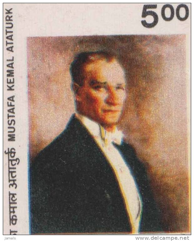 Mustafa Kemal Ataturk, Master Mason Of Macedonia Risorta Lodge No. 80 Thessaloniki, Freemasonry, FD Folder, India - Francmasonería
