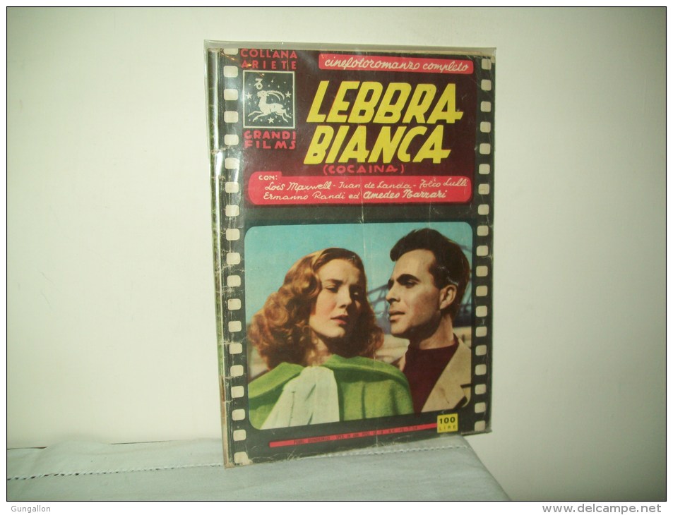 Collana Ariete I Grandi Films (1954) N. 6   "Lebbra Bianca" - Kino