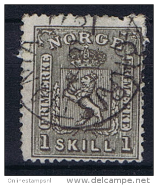 Norway: 1867, Mi   11 Used - Oblitérés