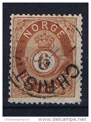 Norway: 1872, Mi  20 Used - Oblitérés