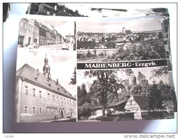 Duitsland Deutschland DDR Sachsen Marienberg Erzgeb. - Marienberg