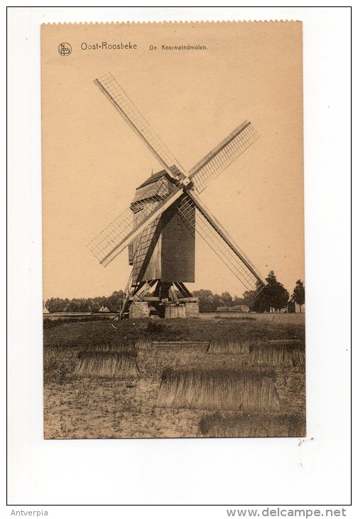 OOST-ROOSBEKEde Koornwindmolen - Oostrozebeke