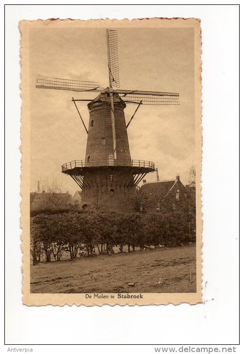 Stabroek De Molen Uitg.van Heesch - Stabrök