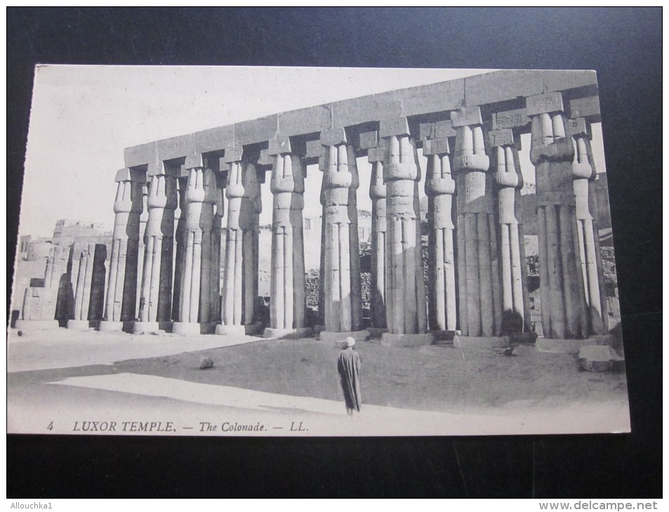 CPA:  Égypte &mdash;Égypt&mdash;&gt;Louxor Le Temple Et Les Colonnades &mdash;&gt;éditions L. L. - Louxor