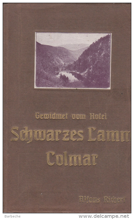 SCHWARZES LAMM COLMAR  Guide De Voyage Ancien - Tourism