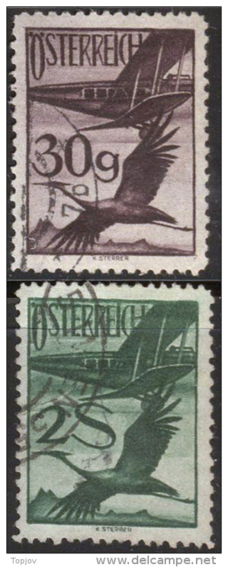 AUSTRIA  - AIRMAIL - BIRDS  - 1925 - Autres & Non Classés