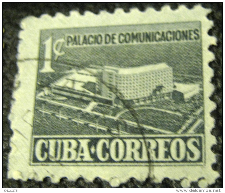 Cuba 1952 GPO Fund 1c - Used - Used Stamps