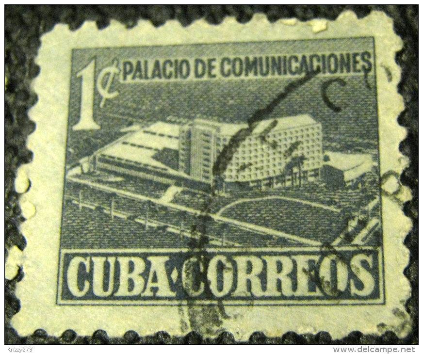 Cuba 1952 GPO Fund 1c - Used - Oblitérés