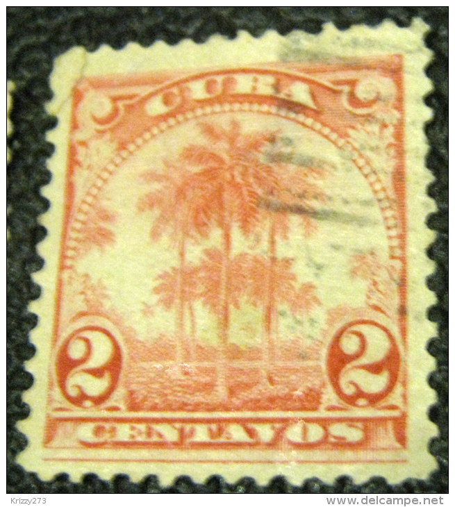 Cuba 1899 Palms 2c - Used - Usados