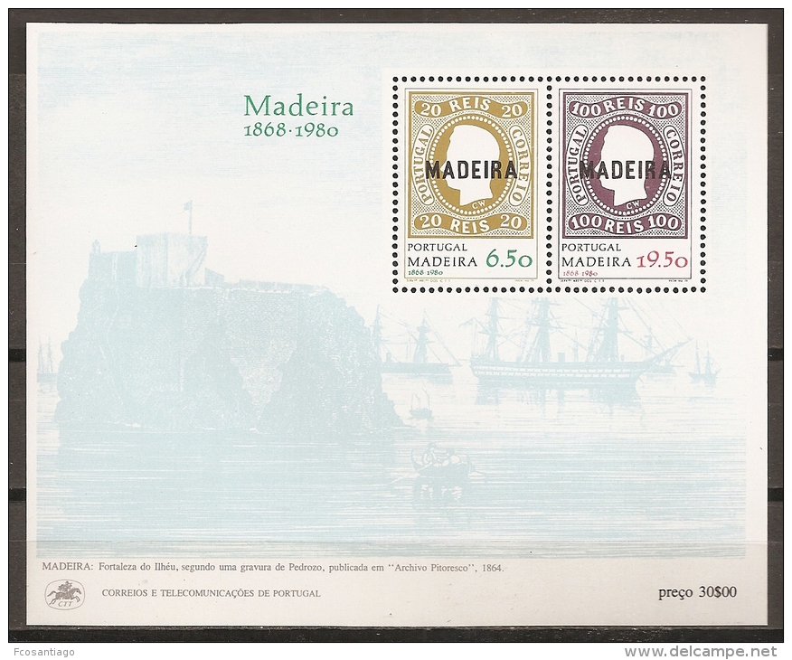 PORTUGAL/MADEIRA 1980 - Yvert #H1 - MNH ** - Madeira