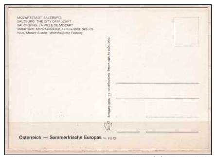 Mozartstadt Salzburg , Mehrbildkarte , Mozarteum - Mozart Denkmal - Familienbild - Geburtshaus - Mozart Bildnis - - Salzburg Stadt
