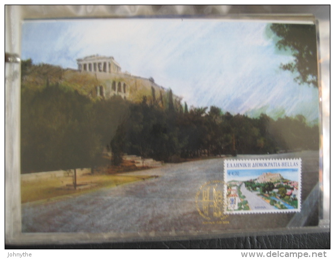 Greece 2004 Athens 2004 Olympic Cities Set Of 6 Maximum Cards - Cartes-maximum (CM)