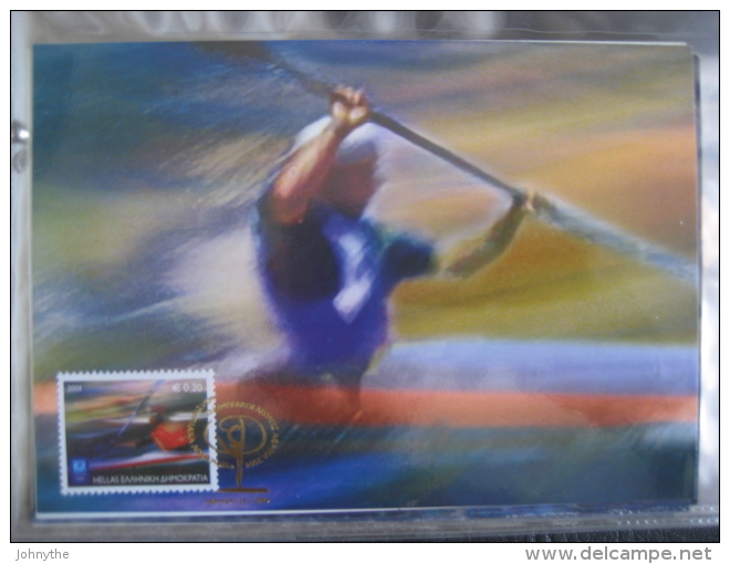 Greece 2004 Athens 2004 Olympic Sports Set Of 6 Maximum Cards - Maximum Cards & Covers