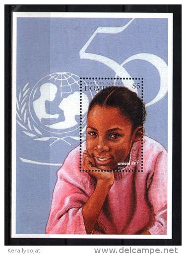 Dominica - 1996 Unicef Block MNH__(TH-4810) - Dominica (1978-...)