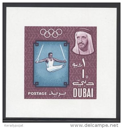 Dubai - 1964 Tokyo Block MNH__(THB-3698) - Dubai