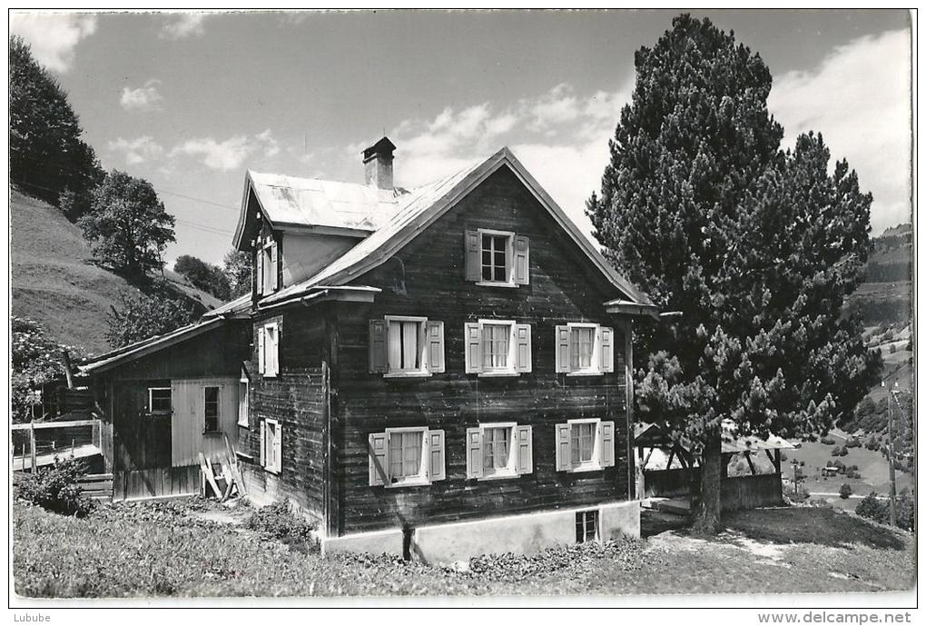 Conters Brunnen - Pension Galmand            1957 - Conters Im Prättigau