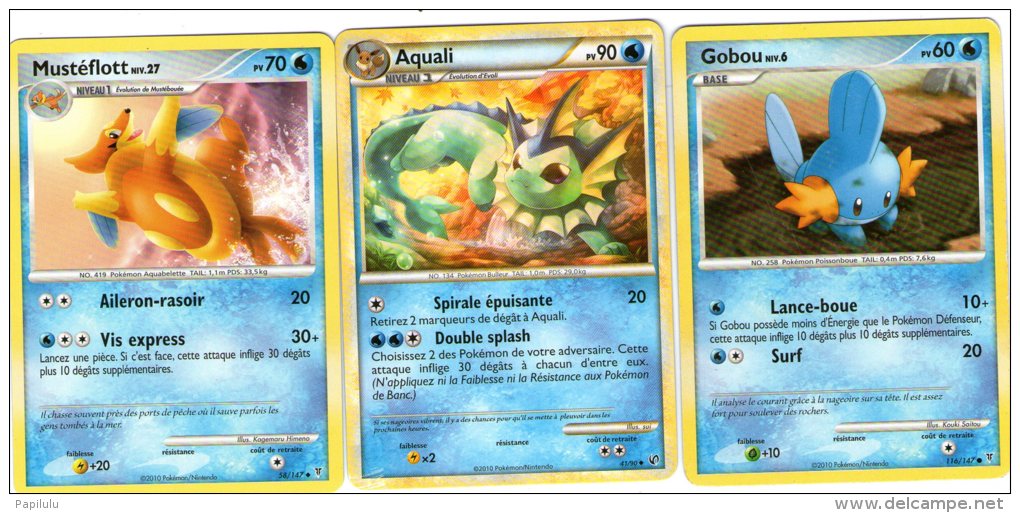 CARTES POKEMON : Lot De 5 - Autres & Non Classés