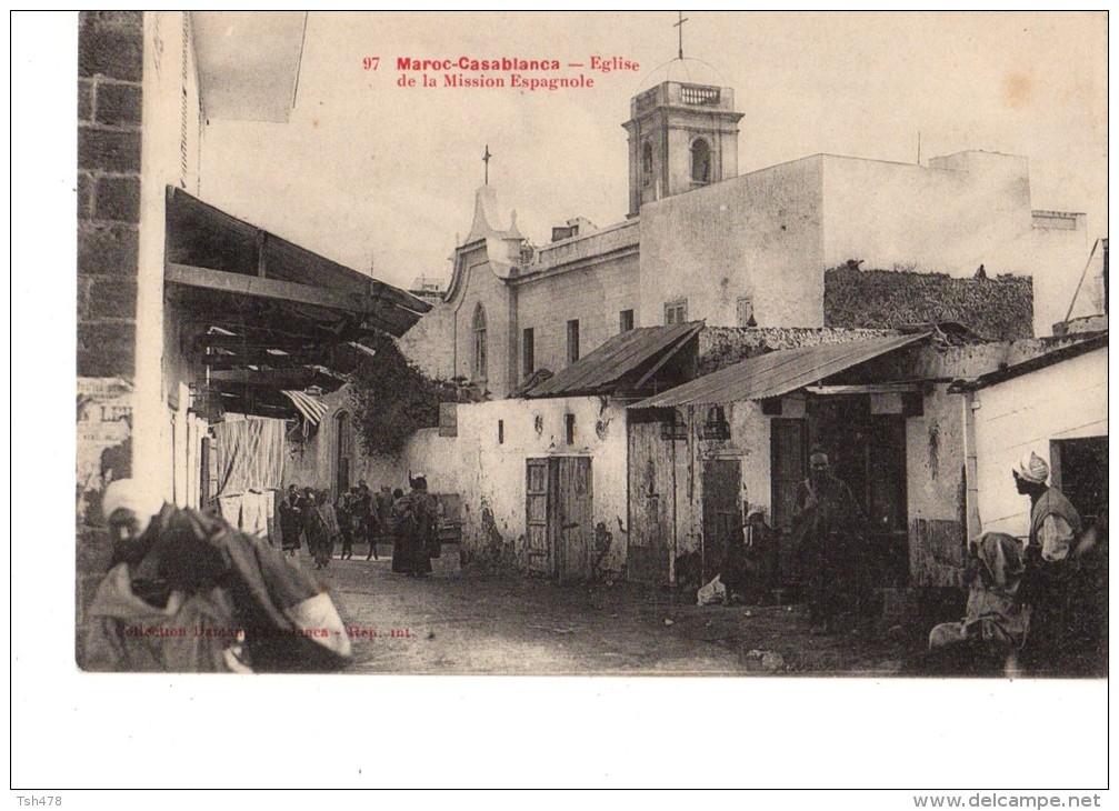 MAROC----CASABLANCA---Eglise De La Mission Espagnole---voir 2 Scans - Casablanca