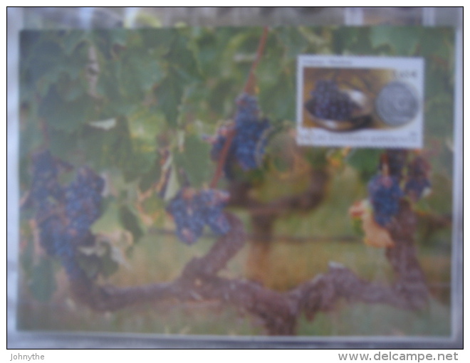 Greece 2005 Greek Viniculture Vine Set Of 5 Maximum Cards - Cartes-maximum (CM)