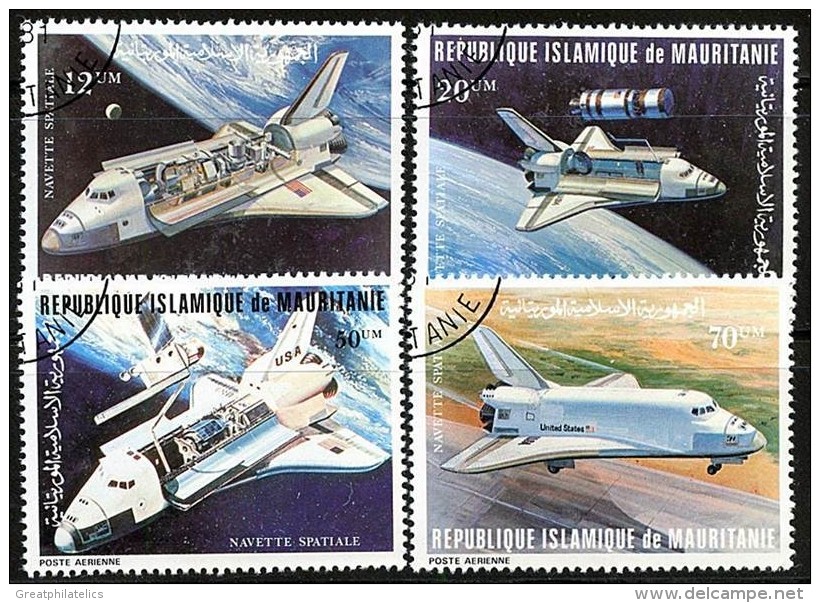 MAURITANIA = SPACE SHUTTLE Used CTO - Collections