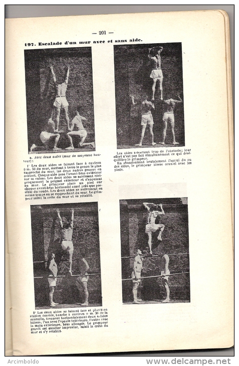 Règlement Général D´Education Physique (Méthode Française) Minis. De La Guerre Ed Charles Lavauzelle 1929 (gymnastique) - 18 Ans Et Plus