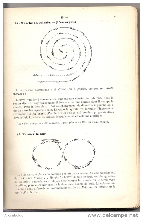 Règlement Général D´Education Physique (Méthode Française) Minis. De La Guerre Ed Charles Lavauzelle 1929 (gymnastique) - 18 Ans Et Plus