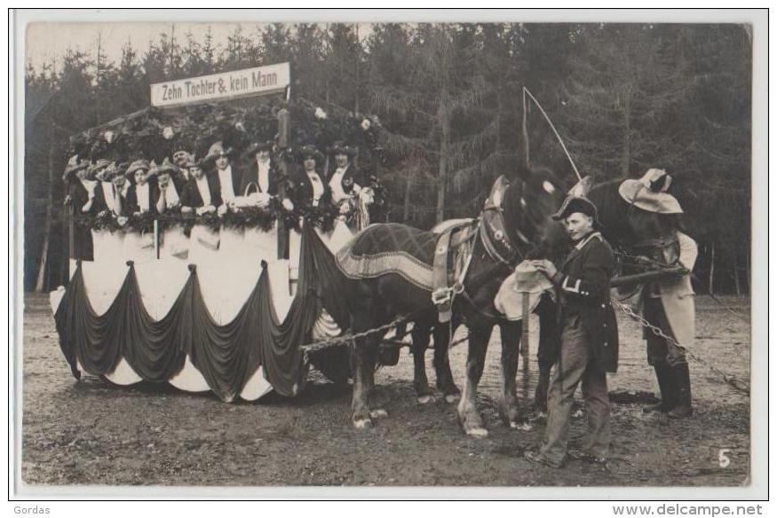Austria - Steyr - 1913 - Zehn Tochter &amp; Kein Mann - Steyr